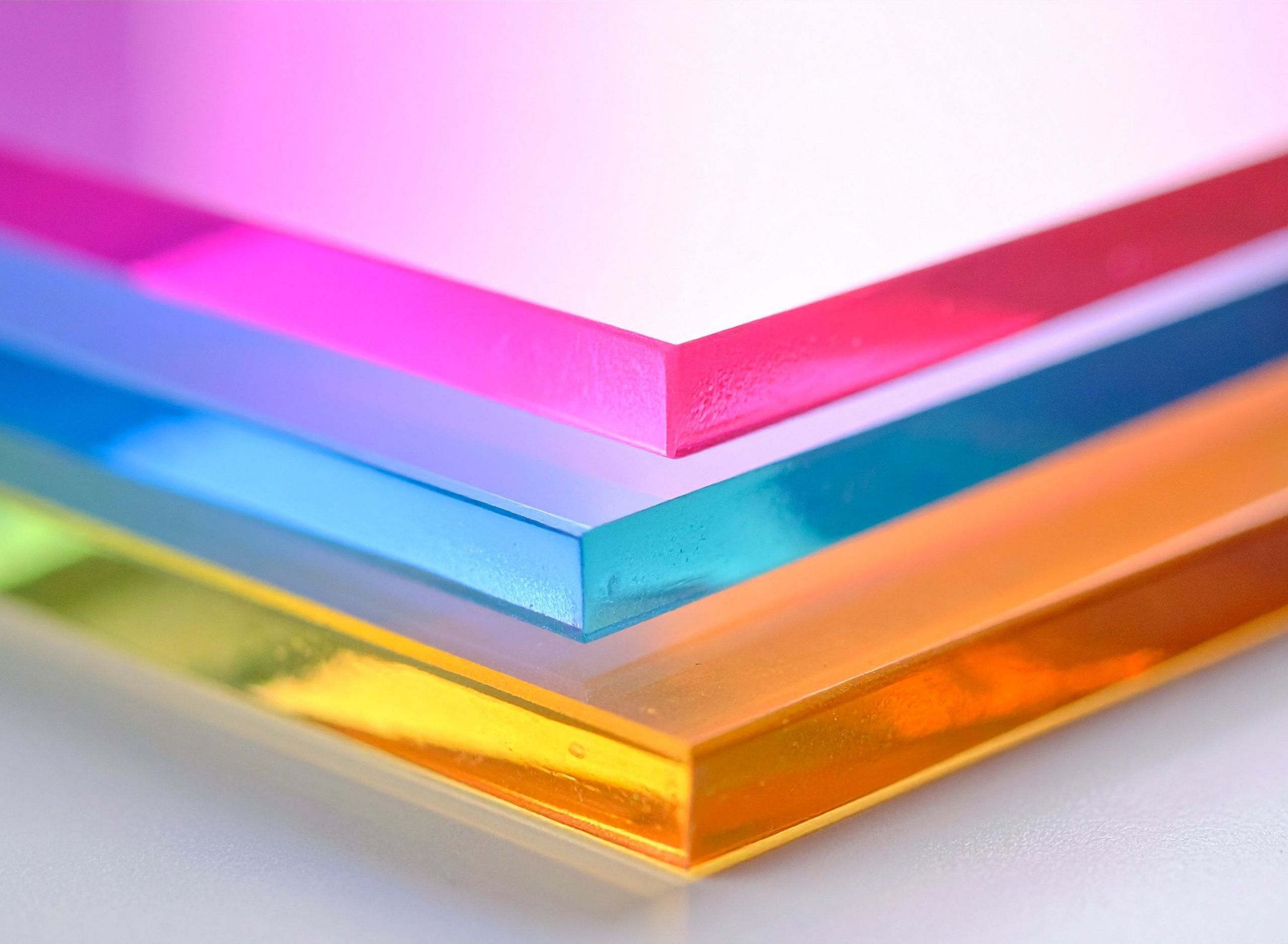 Lámina plástica para cancel de baño